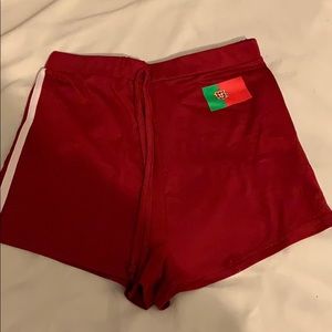 Red Portugal shorts